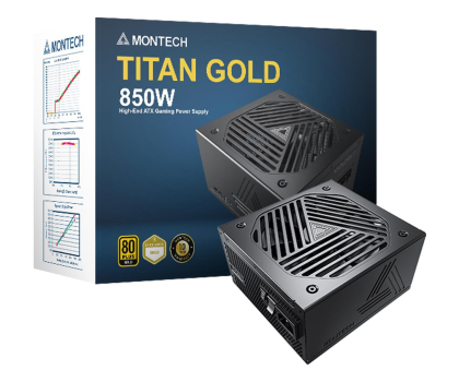 Zasilacz do komputera Montech TITAN 850W 80 Plus Gold ATX 3.0